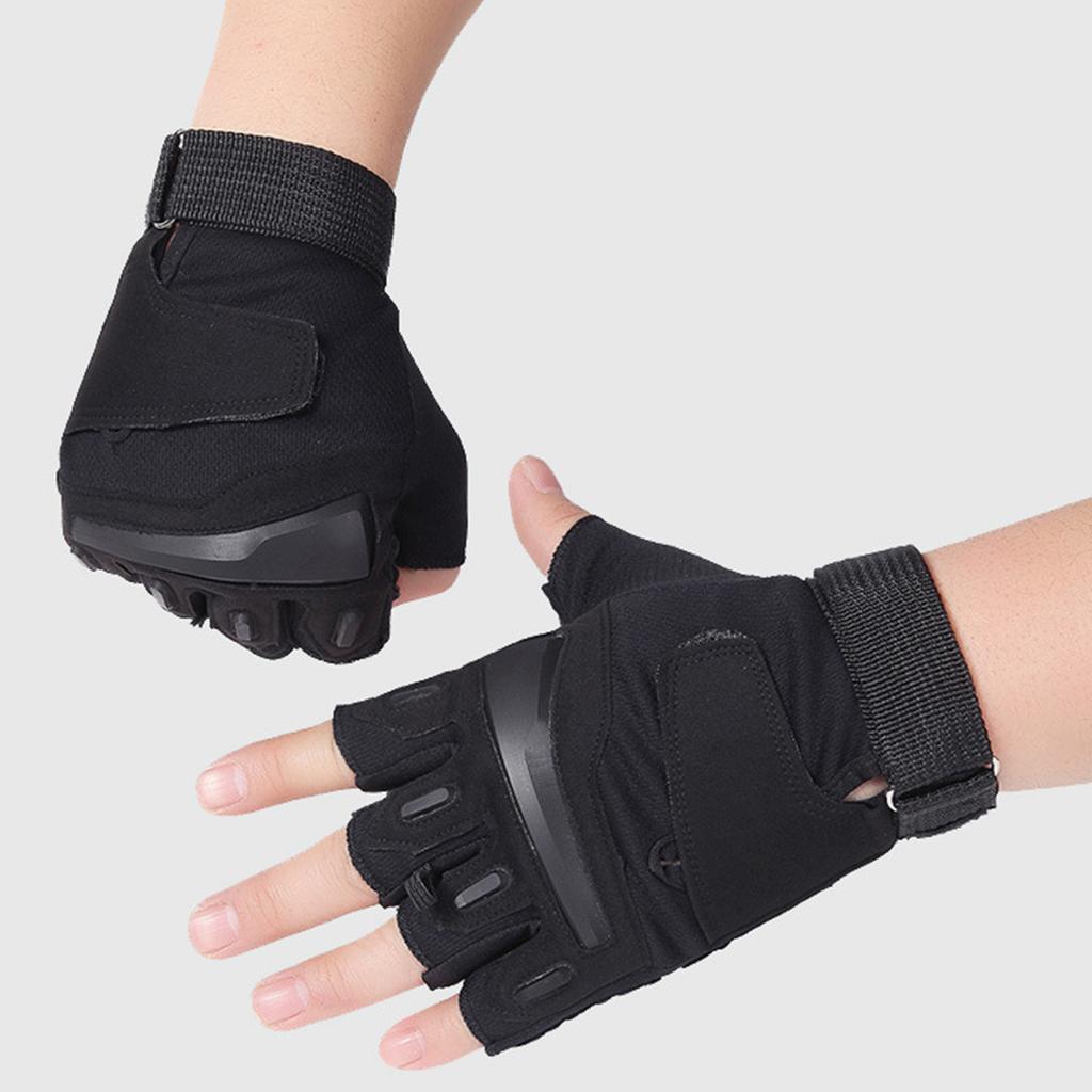 Rękawiczki bez palców dla mężczyzn i kobiet, oddychające, do treningu na świeżym powietrzu, sportowej jazdy na rowerze, motocyklowe cienkie rękawiczki