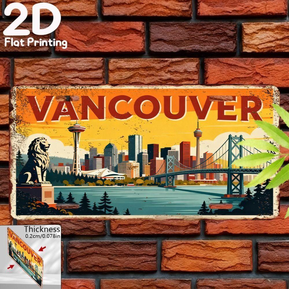 Tin Sign Wall Art Metal Plate Decorative Painting 20x30cm