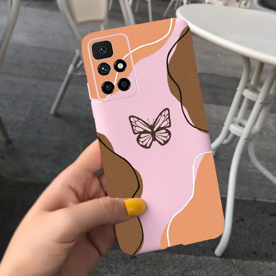 NEW Design For Cover Xiaomi Redmi 10 Case Cartoon Bumper Back Shockproof Soft TPU For Xiomi Redmi 10 Hongmi10 Redmi10 Phone Bag
