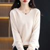 First-line ready-to-wear 24 autumn and winter new hooded knitted sweater women's loose hooded sweater women's age-reducing primer sweater