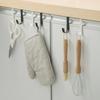 1pcs Plastic Hook Cabinet Door Hanging Rack Gadgets Holders Desk Shelves Kitchen Utensils Storage Organizer Bathroom Acssories