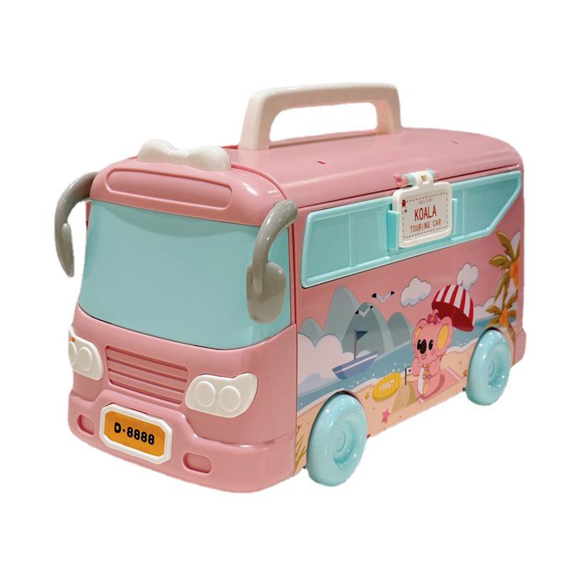 Koala Diary RV Villa Transformable Dollhouse & Toy Storage for Kids