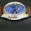 SEIKO 5 AUTOMATIC 7009A VINTAGE JAPAN MENS ARABIC BLUE DIAL WATCH a701667-5 R206c-a701667
