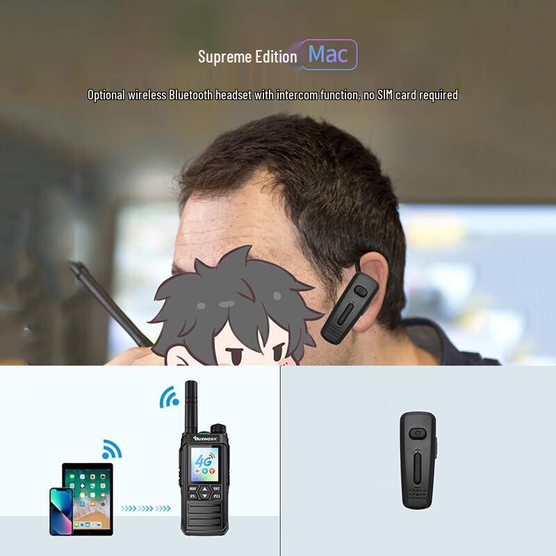 OUXING 4G Public Network Walkie-Talkie (CN Version)