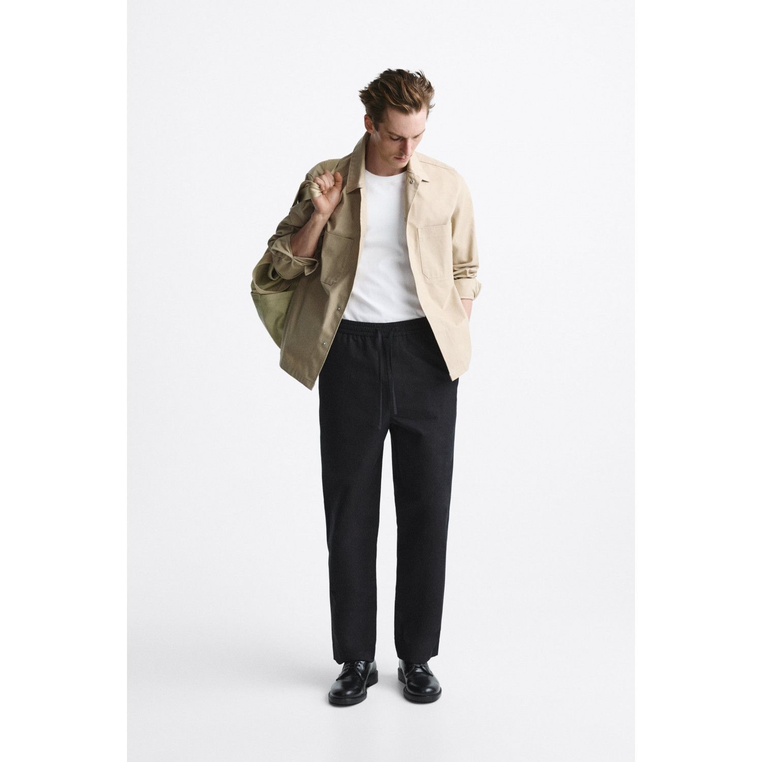 

LINEN/COTTON TROUSERS