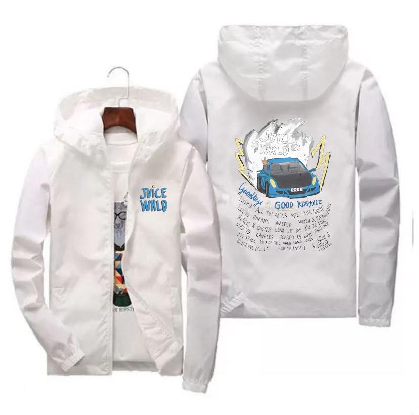 

Весенне-осенняя толстовка с капюшоном от рэп-исполнителя Juice Wrld M