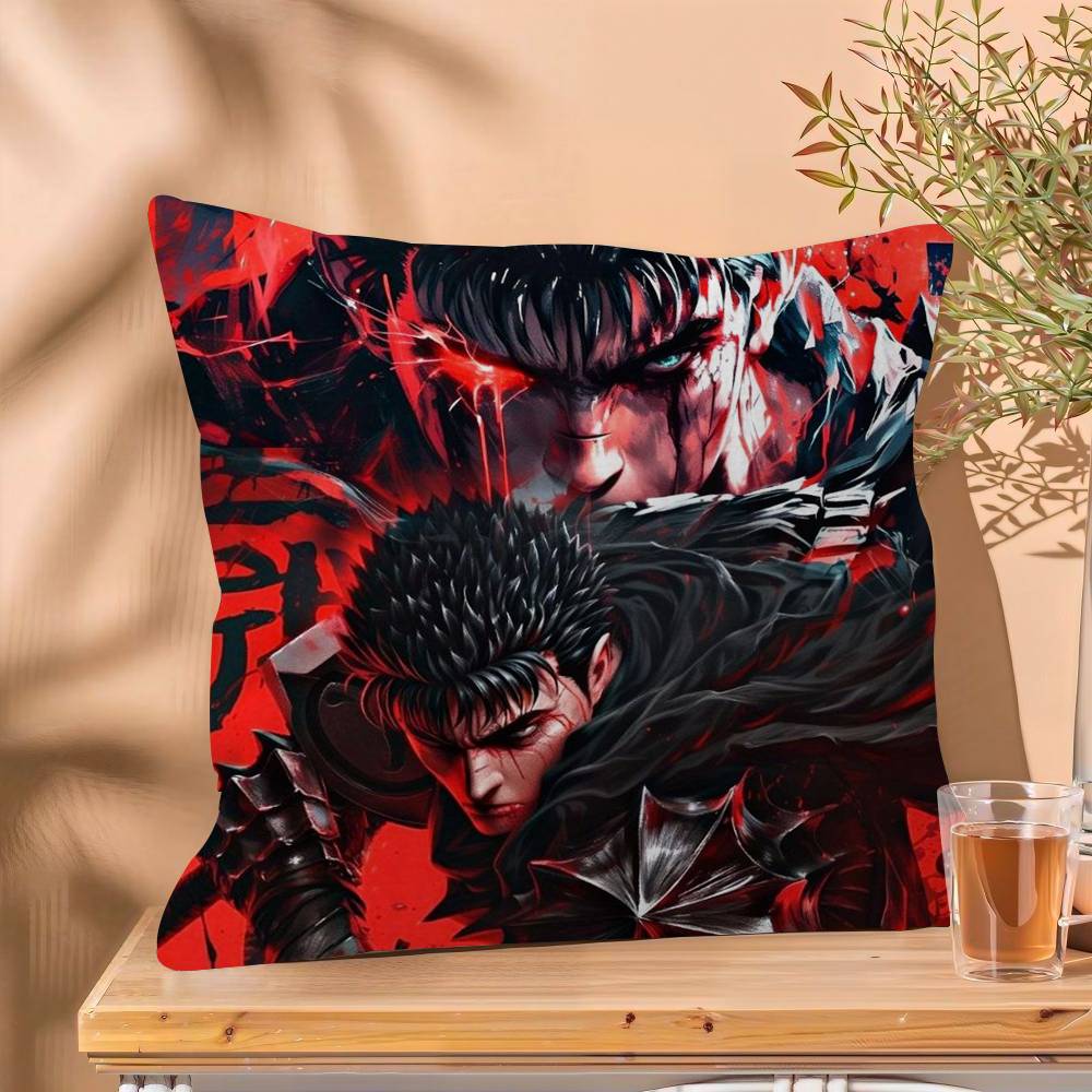 Berserk Japanese Anime pillow cover sofa cushion cover home room decoration children gift