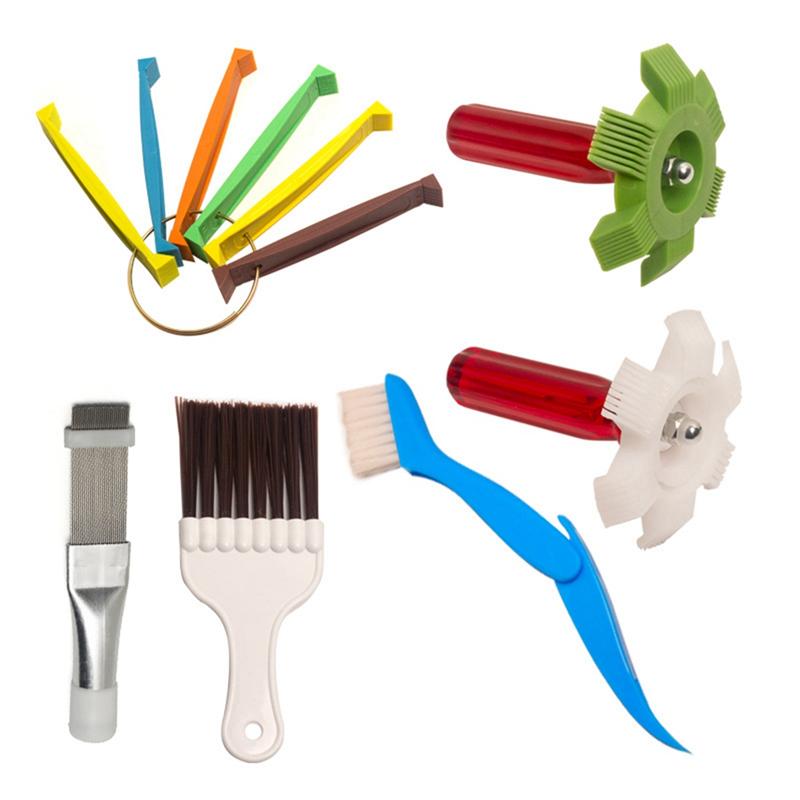 A65Z Condenser Fin Comb Sets Air Conditioner Coil Straightener Hand Cleaning Tool Auto Cooling 1 Set