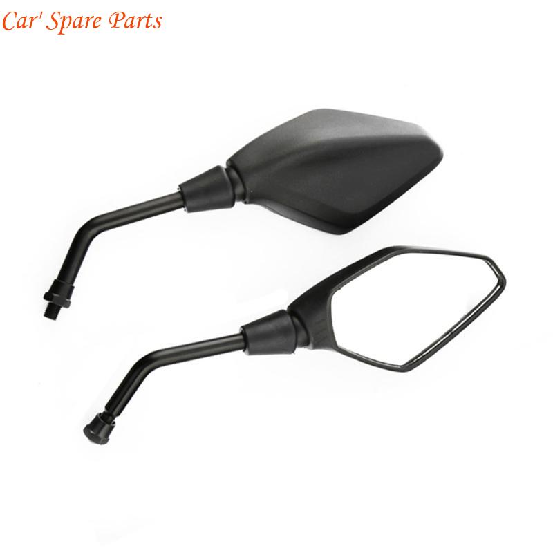 Y4UA ATV Accessory Rear View Glass 7/8 22mm Handlebar Mount Clamps Auxiliary Glass for ATV Motorcycle Scooters