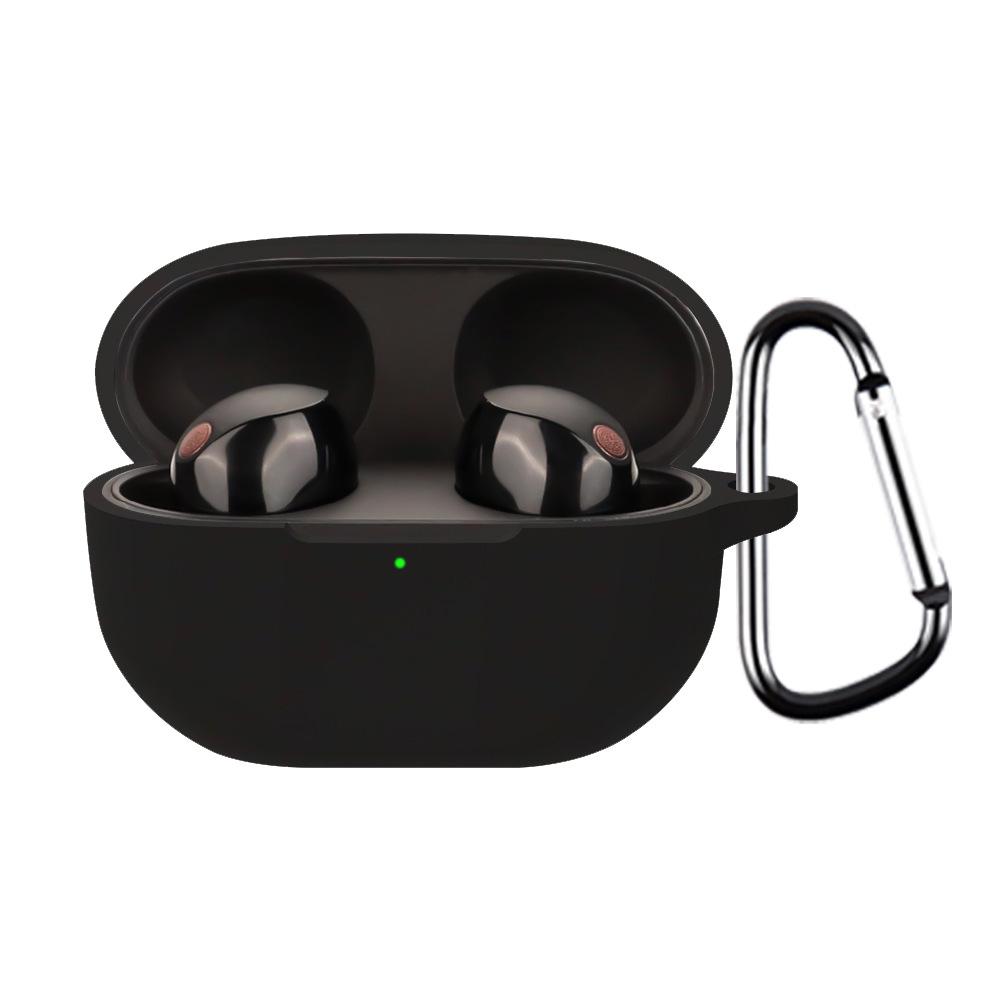 Suitable for Sony WF-1000XM1 buckle earphone cover, anti-drop and anti-skid protective cover, portable mini soft case