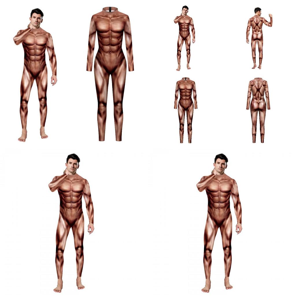 Euro Fantasy Mens Bodybuilding Costume With Polyester Spandex For Dance Shows