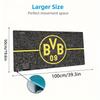 Dortmund Team Logo Mauspade, Große Gaming Schreibtischmatte, Rutschfestes XXL Mauspade für Laptop & Tablet, Mini-PC Spielmatte mit Genähten Kanten