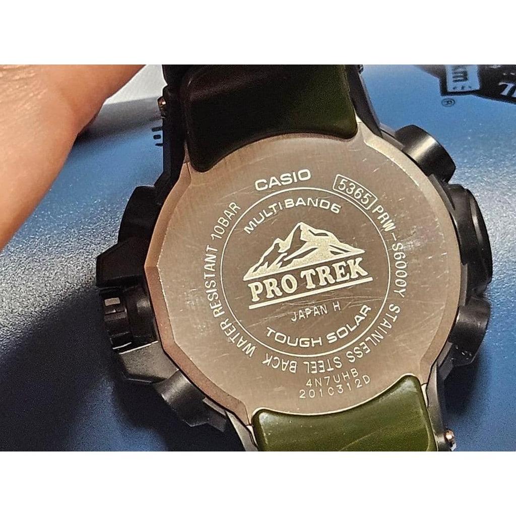 Used CASIO PRO TREK/PROTREK/CASIO/PRW-S6000Y-1JF