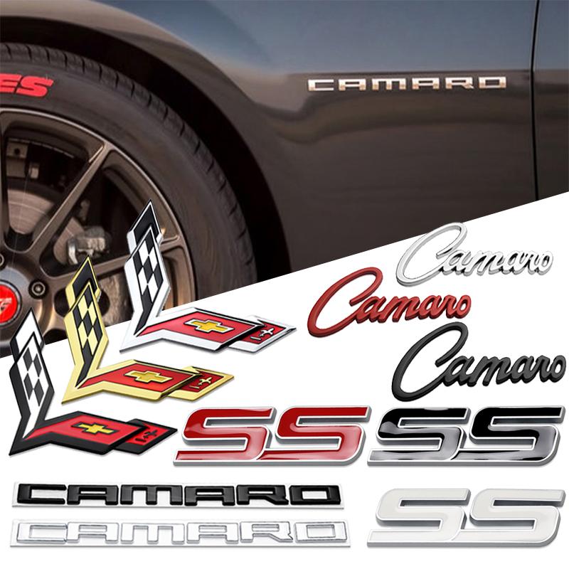 Car Styling Auto Front Emblem Sticker Rear Trunk Badge Decal For Chevrolet SS Camaro Cruze Captiva Sonic Malibu Orlando Lacetti