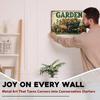 Metal Poster Retro Welcome To My Yard Wall Decor for Fence