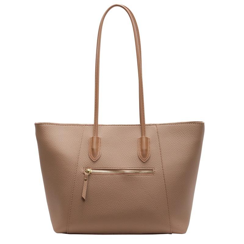 Simple and versatile bag women's large-capacity new autumn and winter casual shoulder bag popular commuter tote bag