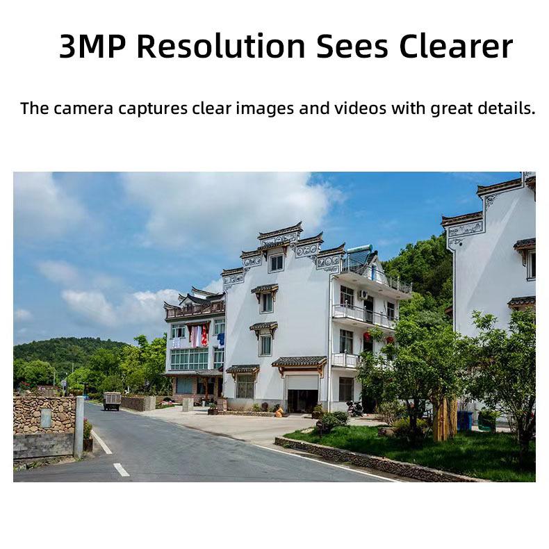 Tuya Solar-Powered Outdoor Waterproof 4G Surveillance Camera with Remote HD Monitoring