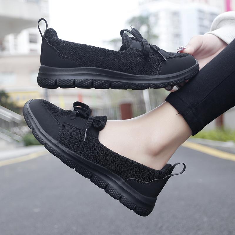 Women’s Summer Casual Outdoor School Student Shoes Lightweight Girls Sneakers Plus Size Slip on Shoes