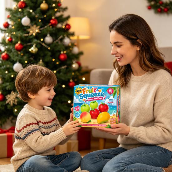 6 Pezzi Giocattoli da Spremere Frutta per Sollievo dallo Stress Morbido TPR Soddisfacenti Giocattoli Fidget Sensoriali Carini Colorati Giocattoli da Spremere per Bambini Adolescenti Adulti