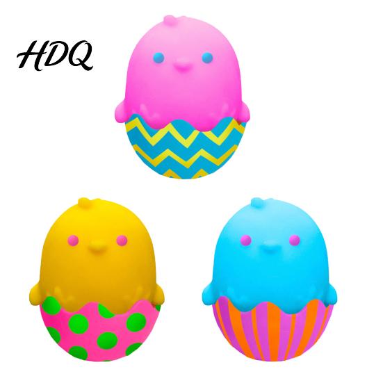 Animal Stress Toy Simulated Chick Squeeze Relief Broken Egg Chicken Sensory Shaped Fidget Focus Aid Relaxation Anxiety Relieving Hand Kids