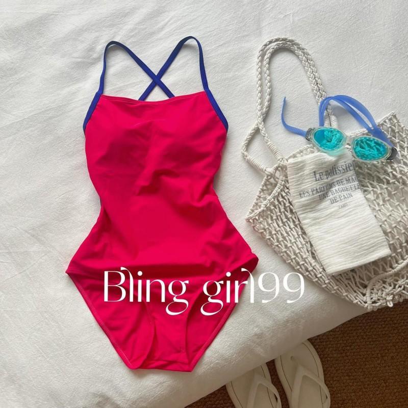

Dragon Fruit Racing Advanced Sexy Sports One-piece Swimsuit Women s Triangle Professional Training Swimming M
