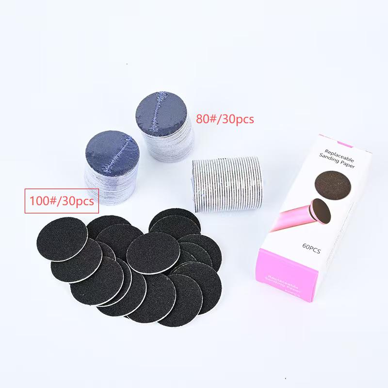 

TP 43mm 60pcs Dead Skin Dead Skin Sandpaper Foot For Pedicure /Box Sandpaper Foot For Pedicure /Box
