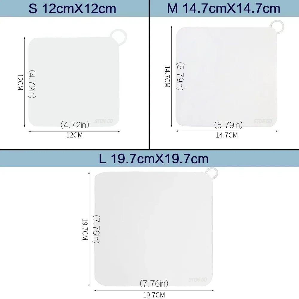 2pcs Silicone Floor Drain Deodorant Cover Bathroom Deodorant Insect-proof Seal Household Sewer Pipe Sink Antismell Floor Cover