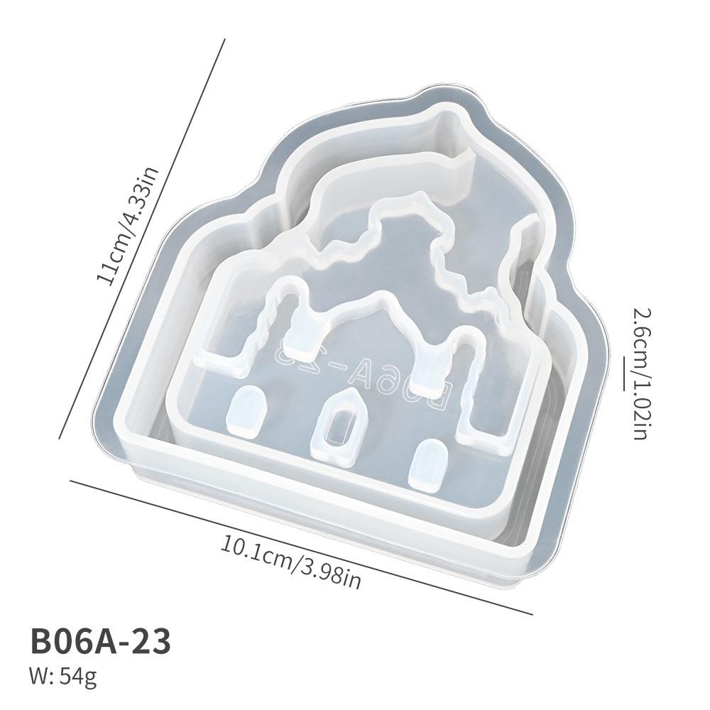 

Силиконовая форма «Сделай сам» для изготовления абажура светодиодной лампы, гипсовая форма для литья, украшение на Рамадан Ид B06a-23 base mold