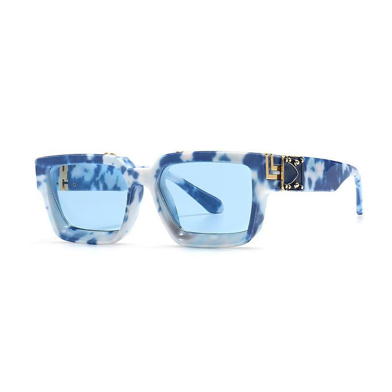 SHAUNA Retro Square Sunglasses UV400