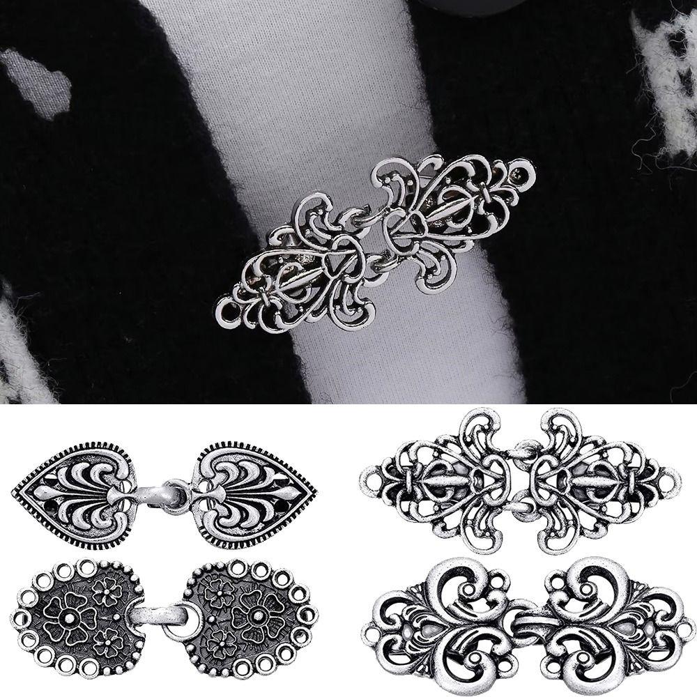 Elegant Sweater Clip Vintage Style Shawl Clasp Retro Chinese Clothing Tight Brooch  Silk Scarf