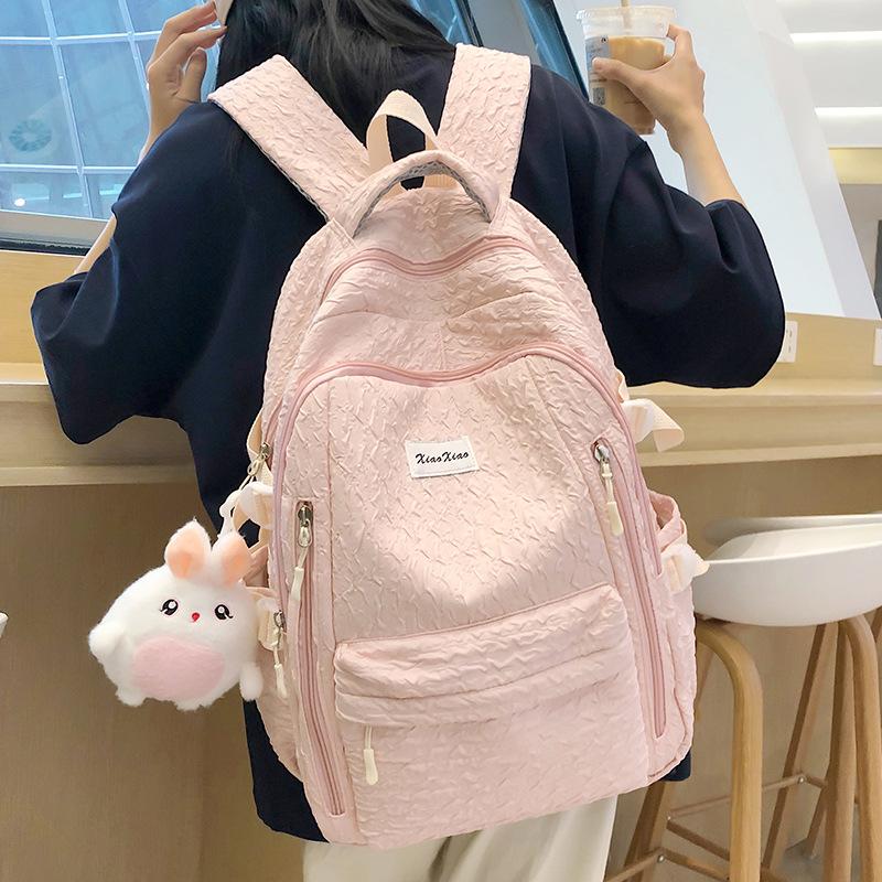 Kinder Grundschülerinnen Mittelschüler High-School-Schüler Rucksack