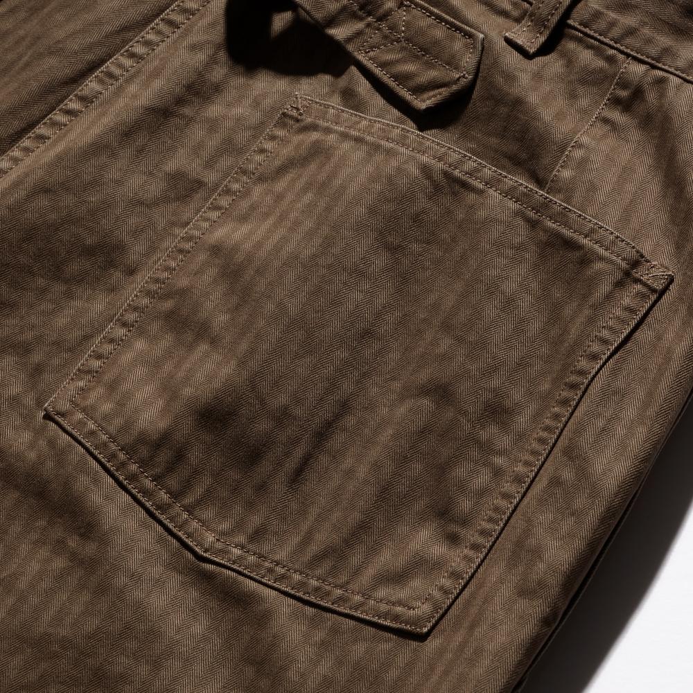 Dyutelo Cinch Back Baker Pants Vintage Brown