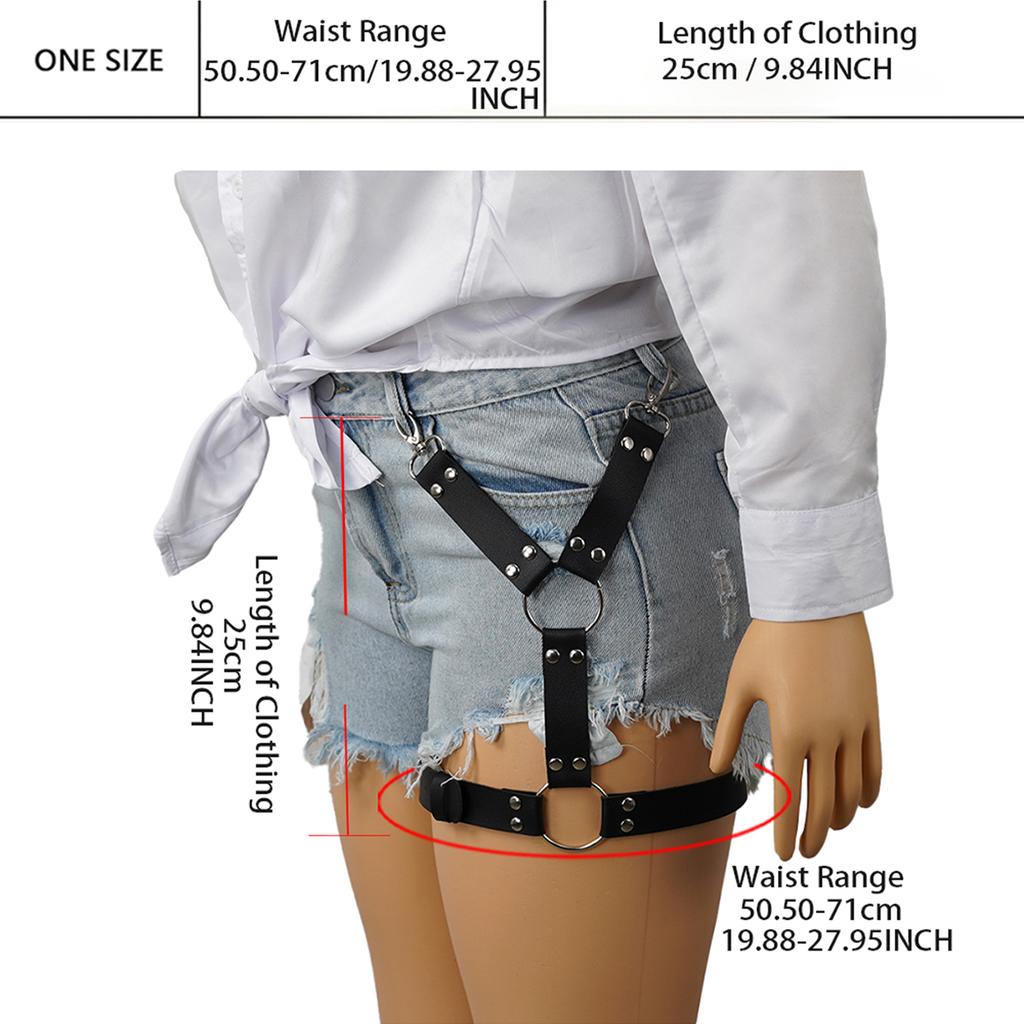leather leg harnesses for men street style leg harness leather harness belt female street style,leather garter belt harness