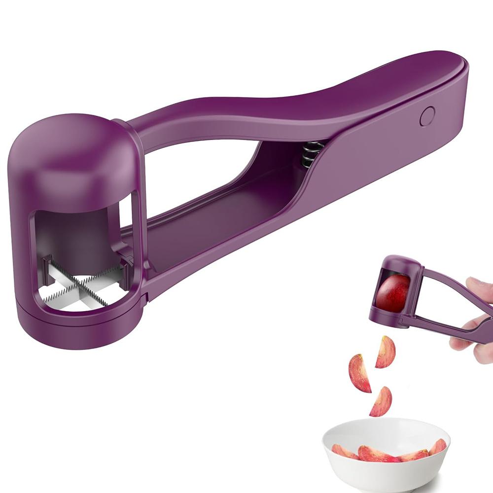 Grape Cutter Grape Slicer for Toddlers One Second Grape Cherry Tomato Strawberry Cutter Quarter Slicer Kitchen Gadget