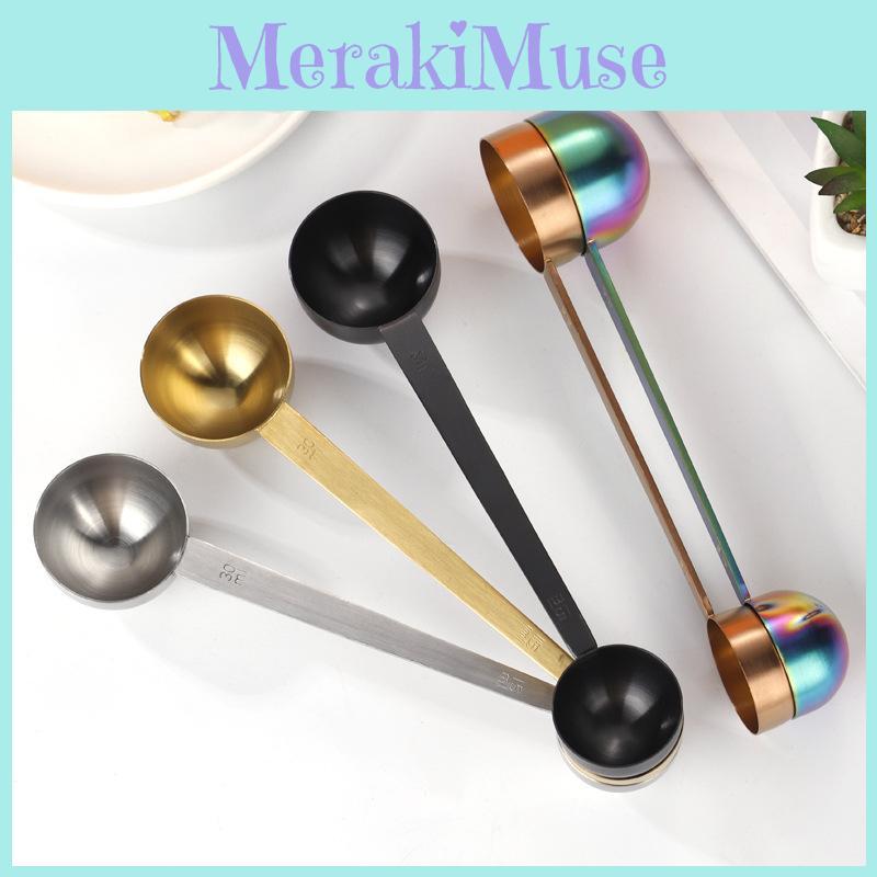 304 Stylish Dualhead Stainless Steel Measuring Spoon Set For Home And Kitchen