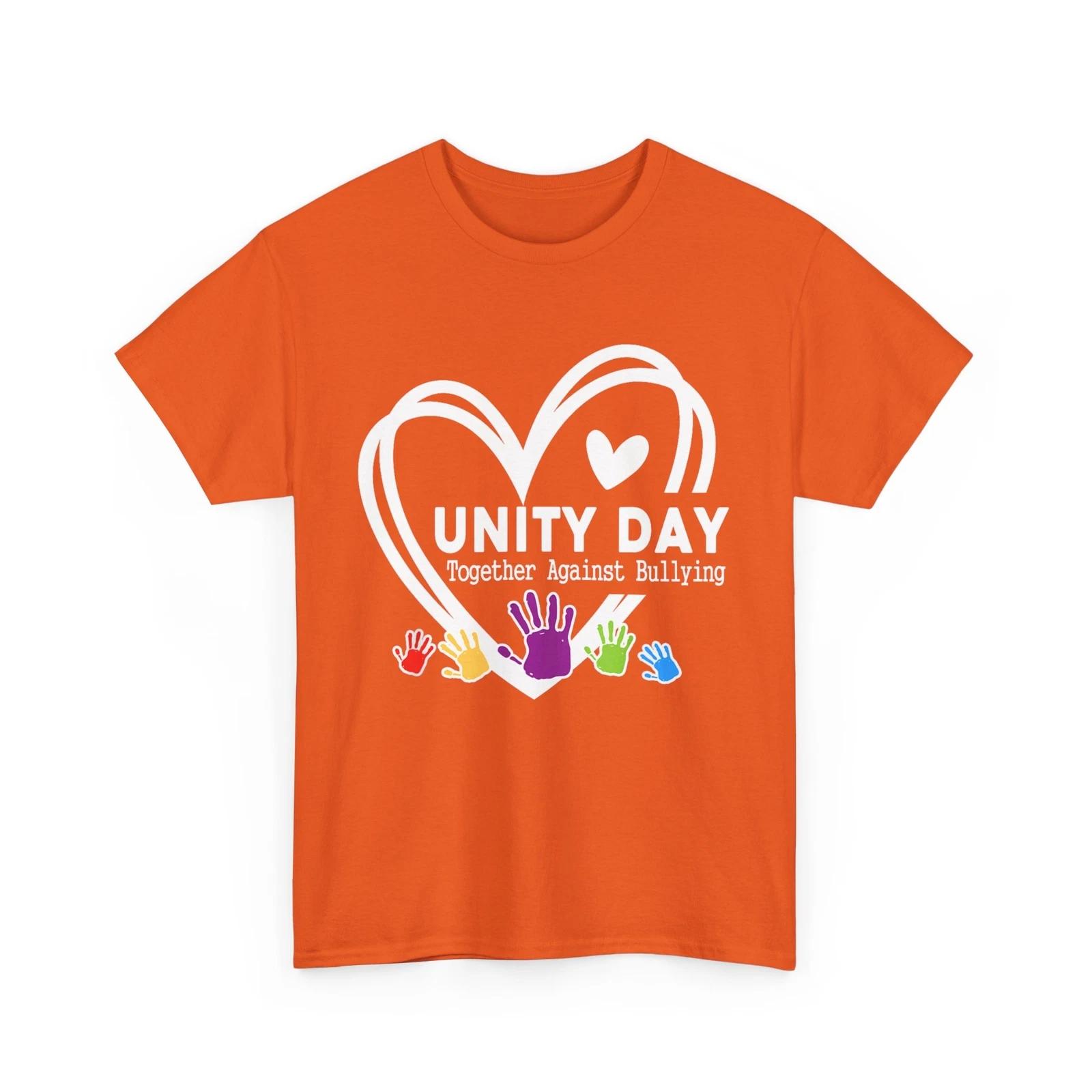 Together Against Bullying Anti Bullying Unity Day Orange Kid T-Shirt L