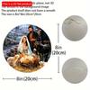 1pc 2d Flat Wood Round Wooden Nativity Wreath Sign Decorative Round Signs - 20cm Wall, Home, Room, Window, Porch, Restaurant, Bar, Cafe Decor, Holiday