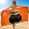 1Pc Panda'S Journey Success Beach Towel, Quick Dry, Multi-Use for Beach Pool Gym Yoga Home Travel, Christmas, Halloween, Xmas Gift M929314