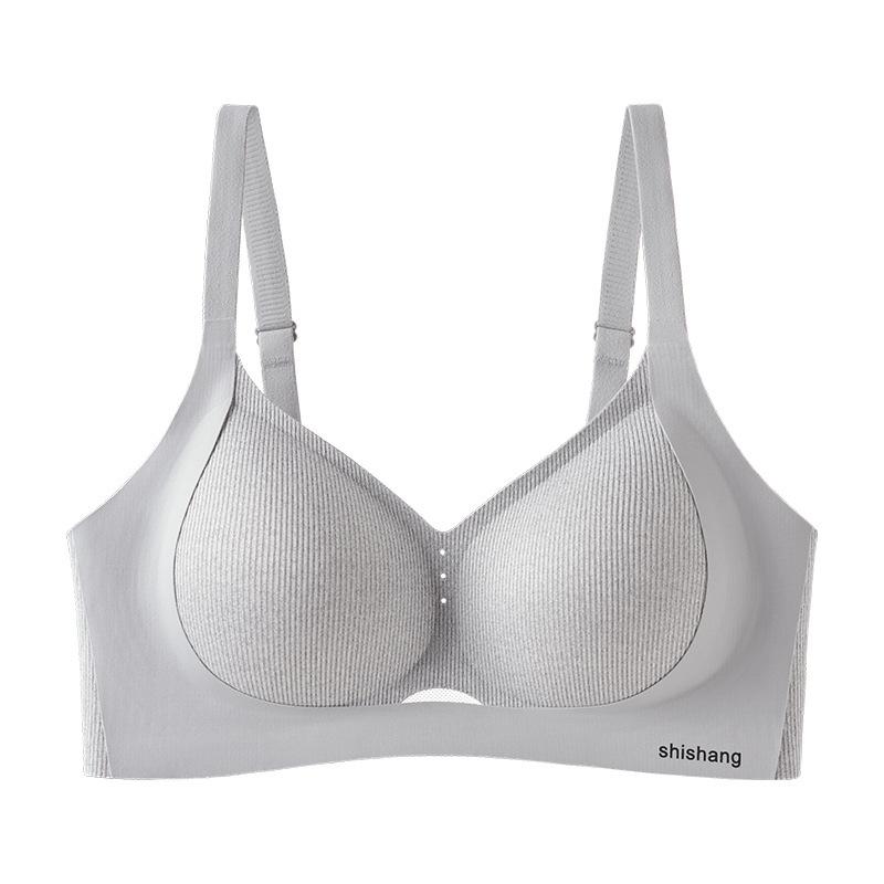 

Seamless Deep V Soft Support Wireless Bra with Jelly Strip Lift XXL