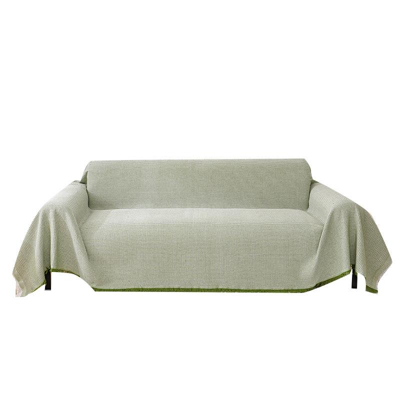 Modern Simple Solid Color Sofa Towel Waterproof Four Seasons Universal Sofa Cover Cloth Sofa Cushion Ferrule Pack Anti-Scratching Dustproof