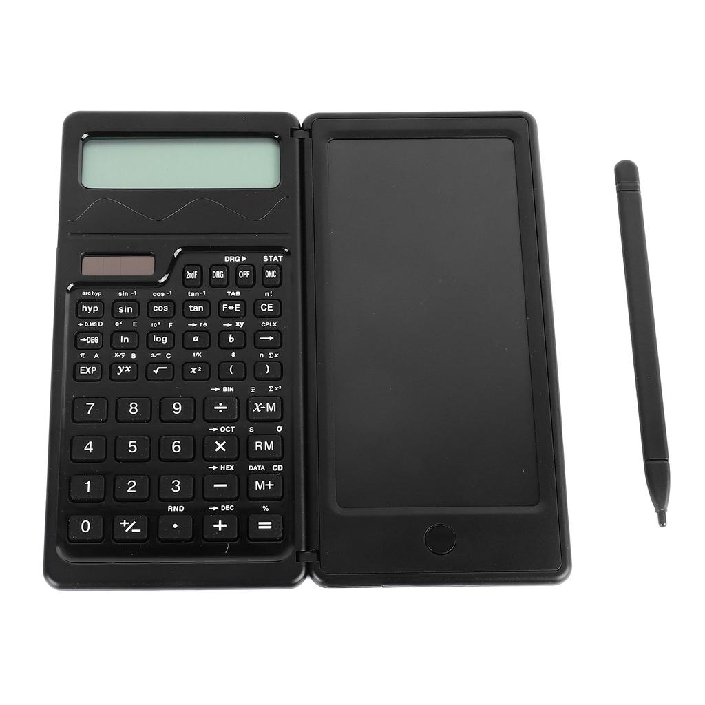 Scientific Calculator Solar Battery Powered Multi Functional Foldable Scientific Calculator with