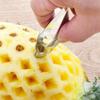 Pineapple Specific Eye Removal Clip, Stainless Steel V-Shaped Pineapple Shovel, Seed Removal Clip, Peeling Knife, Eye Digging Device