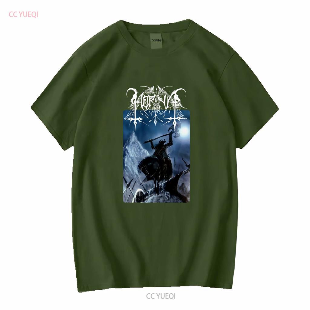 Horna Perima Vihassa Ja Verikostossa Black T Shirt vintage Washed Stretched Unisex Comfortable graphic Stylish