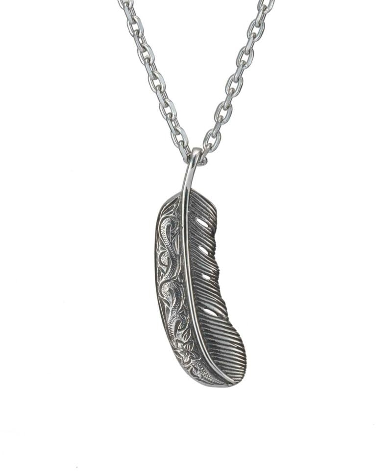 

Lionheart Men s Stainless Steel Necklace 03NE064ASV [Official Import]