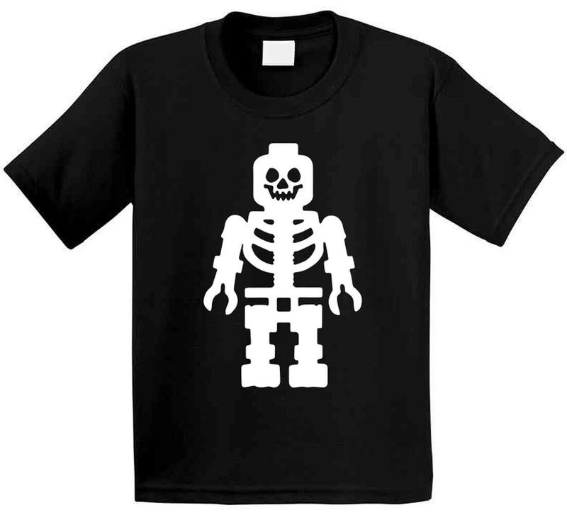 

Halloween Skeleton Lego Funny Unisex T-Shirt S