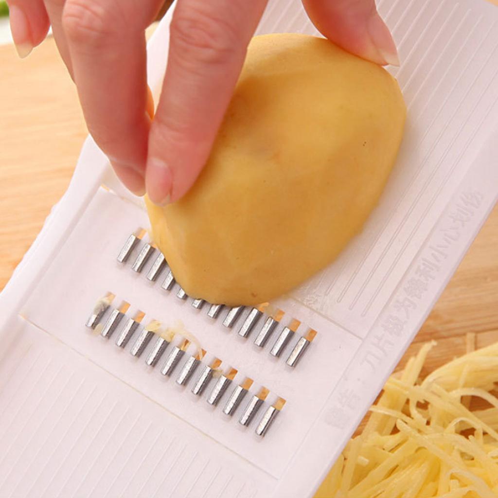 Manual Vegetable Cutter 4 In1 Multifunction Ergonomic Handle Vegetable Chopper Grater for Carrots