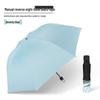 Women's UV-Protection Sun and Rain Mini Umbrella – Lightweight, Compact, Dual-Use Five-Fold Design