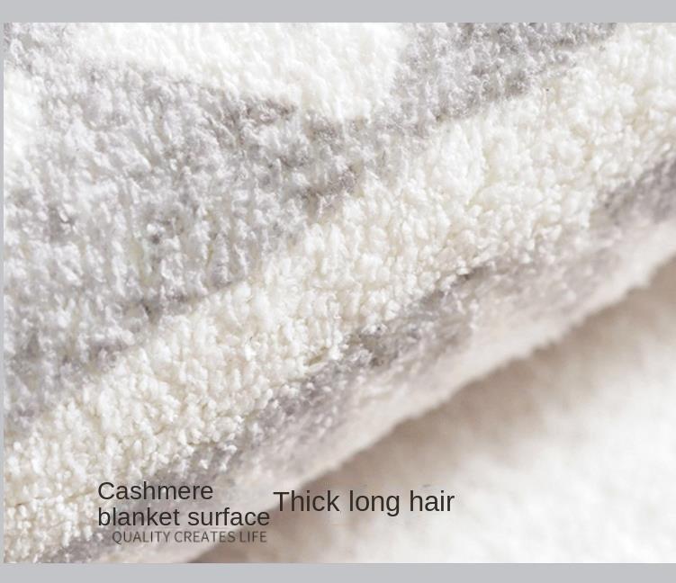 Modern Carpets for Living Room Abstract Large Area Plush Rugs Bedroom Decor Bedside Carpet Grey Thickened Floor Mat Lounge Rug