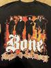 Vintage Bone Thugs N Harmony Graphic Design Black Shirt ZL490