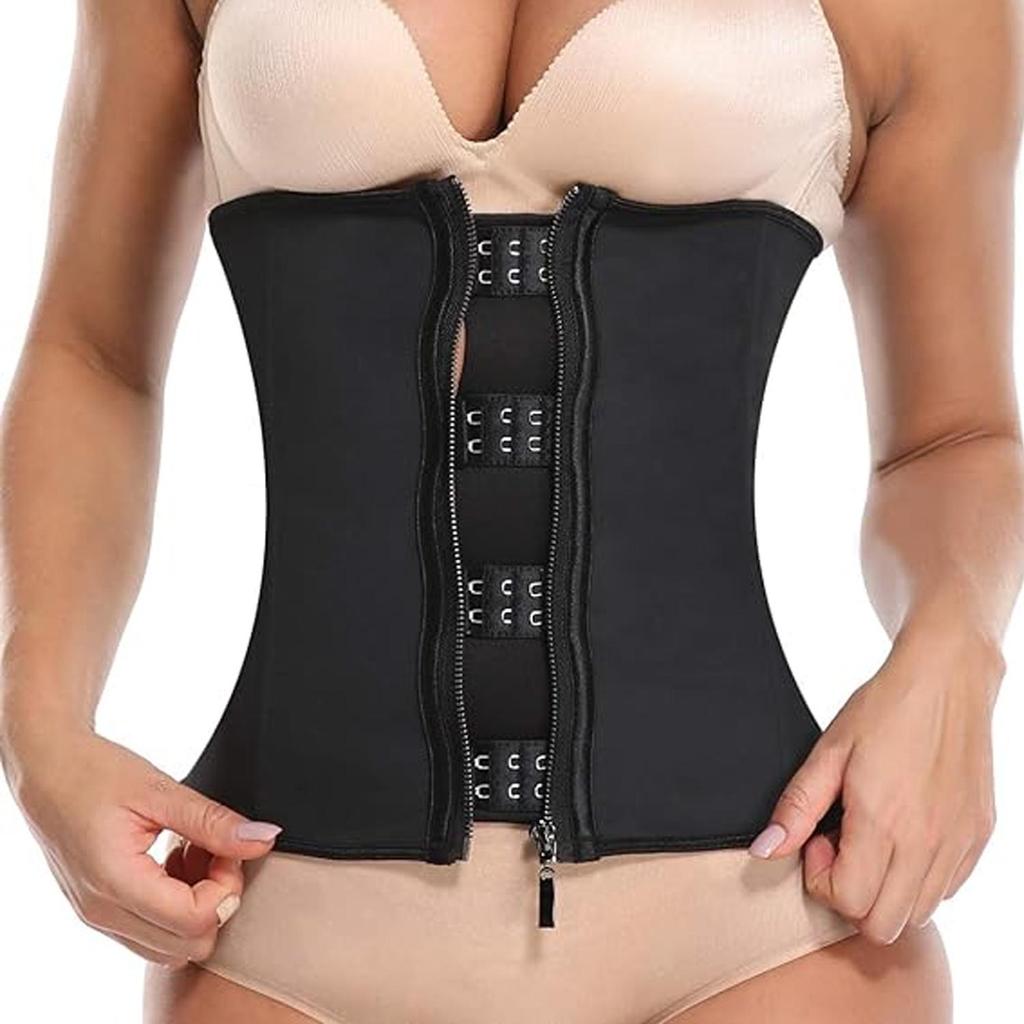 Waist Trainer Corsets Zipper Underbust Sport Girdle Hourglass Body Shaper for Women